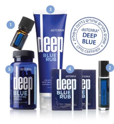 Deep Blue להפחתת כאבים ודלקות